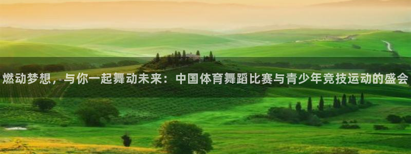 燃动梦想，与你一起舞动未来：中国体育舞蹈比赛与青少年竞技运动的盛会