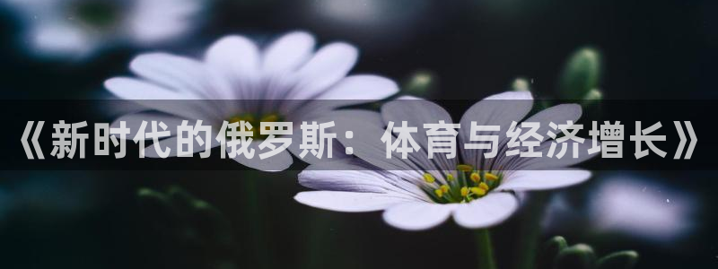 《新时代的俄罗斯：体育与经济增长》