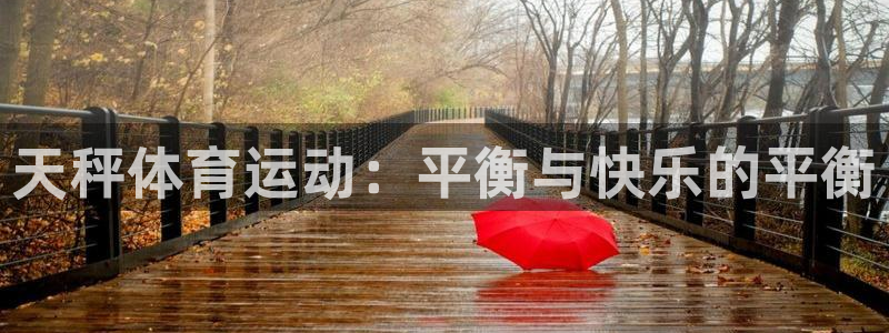 天秤体育运动：平衡与快乐的平衡